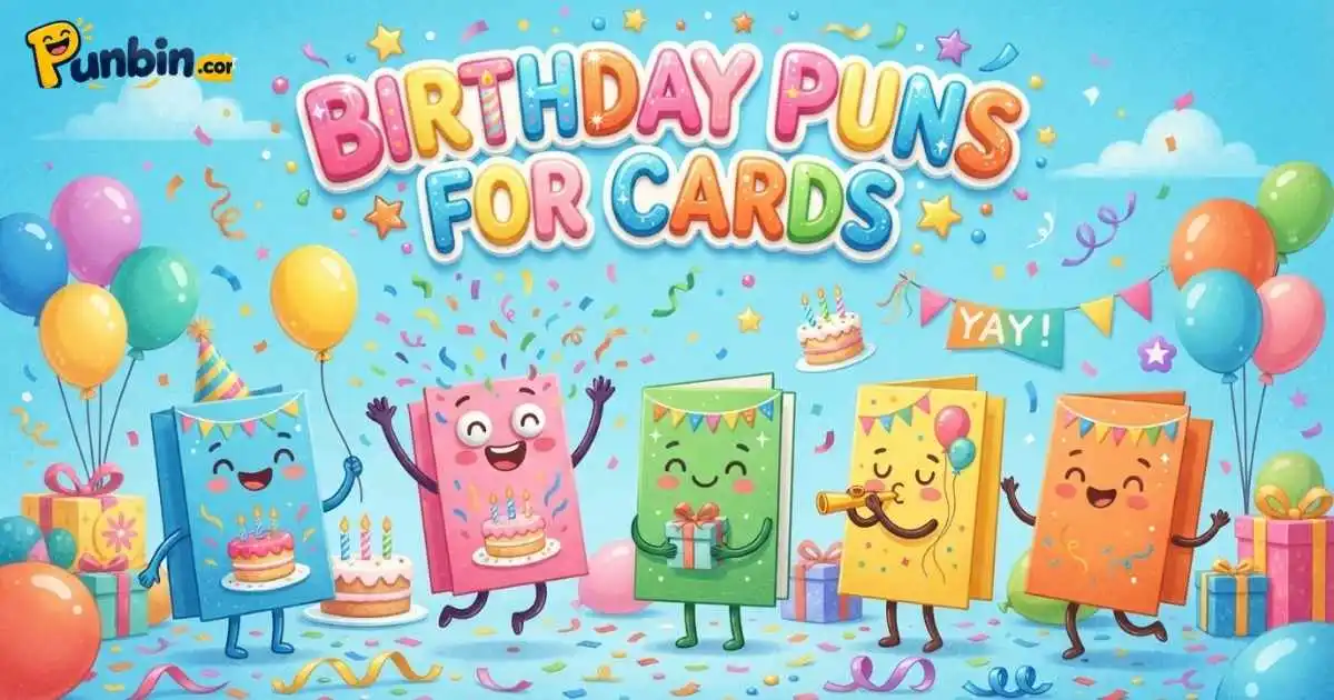 Birthday Puns For Cards
