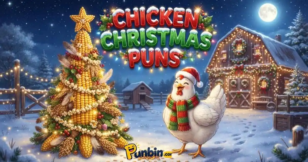 Chicken Christmas Puns