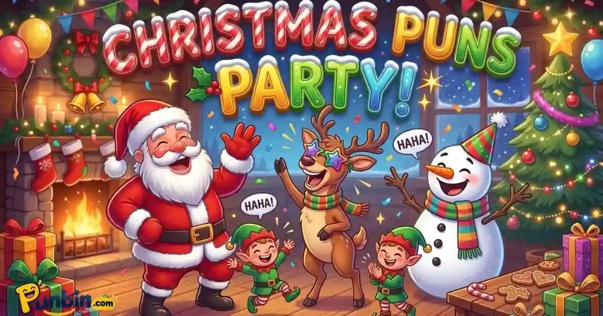 Christmas Puns Party