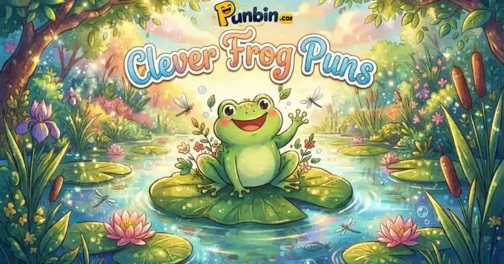 Clever Frog Puns