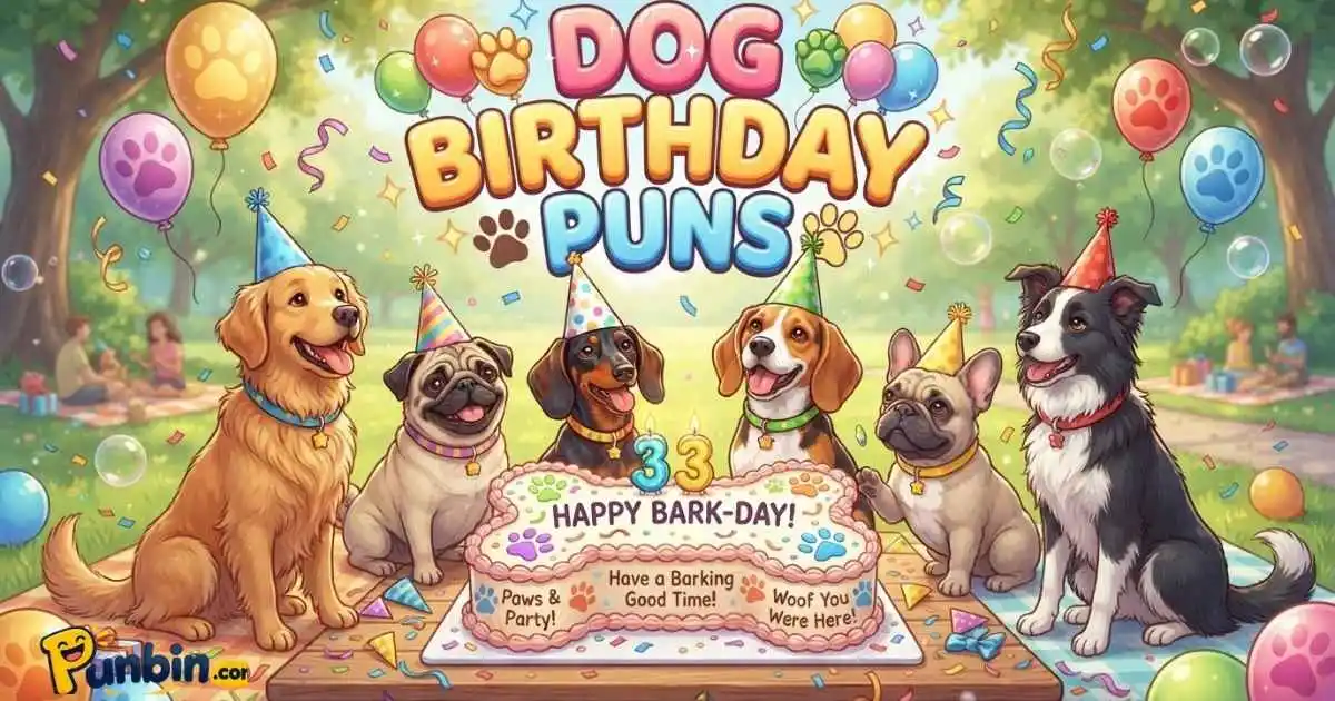Dog Birthday Puns