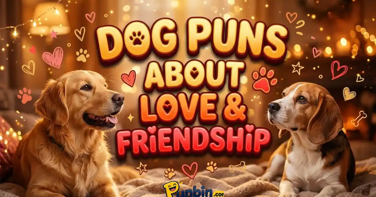 Dog Puns About Love And Friendship