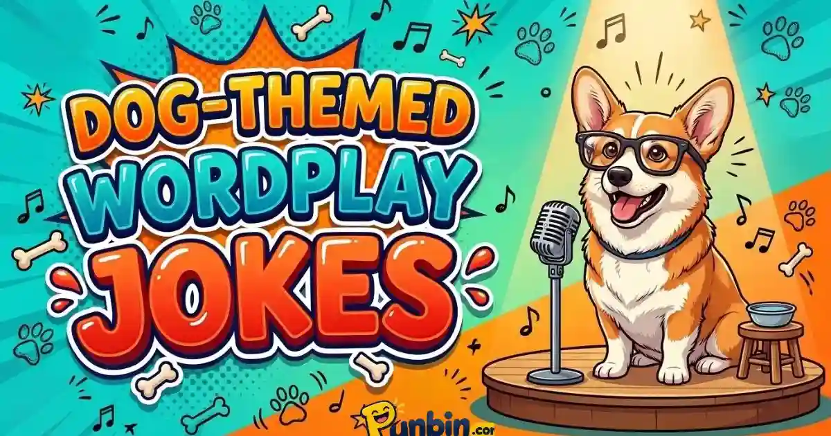 Dog Themed Wordplay Jokes