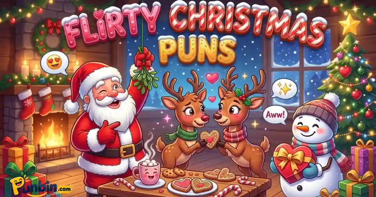 Flirty Christmas Puns