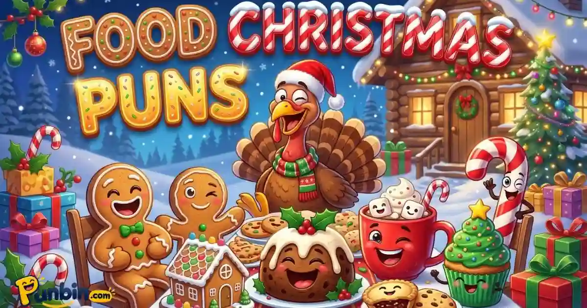 Food Christmas Puns