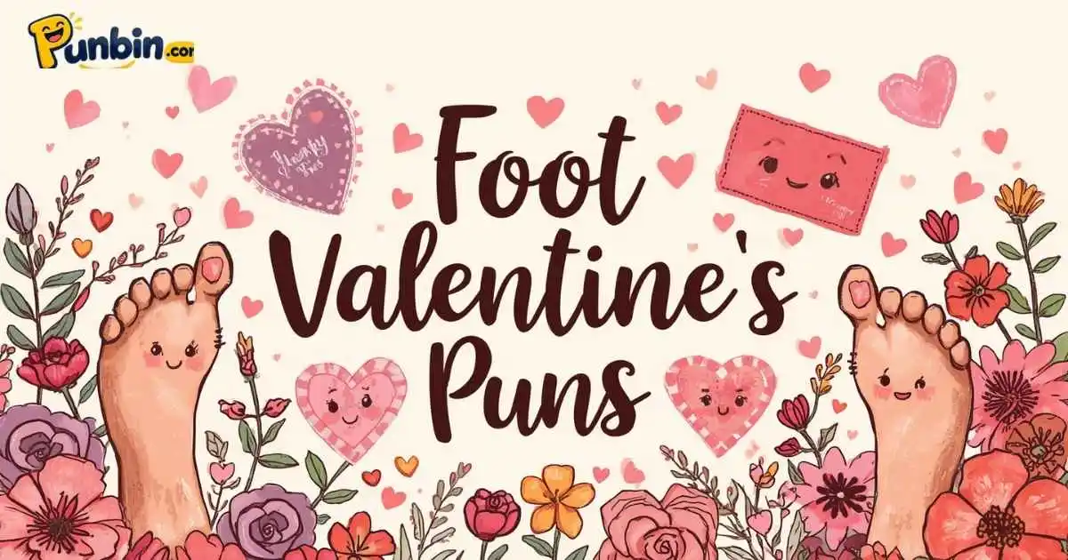 Foot Valentines Puns