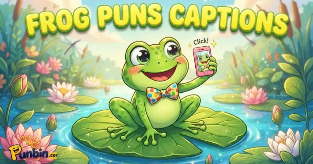 Frog Puns Captions