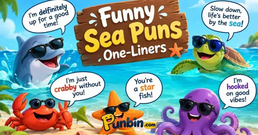 Funny Sea Puns One Liners