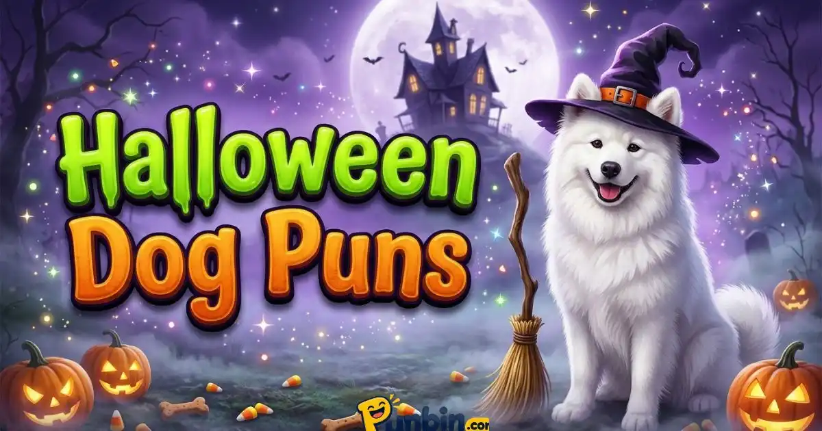 Halloween Dog Puns