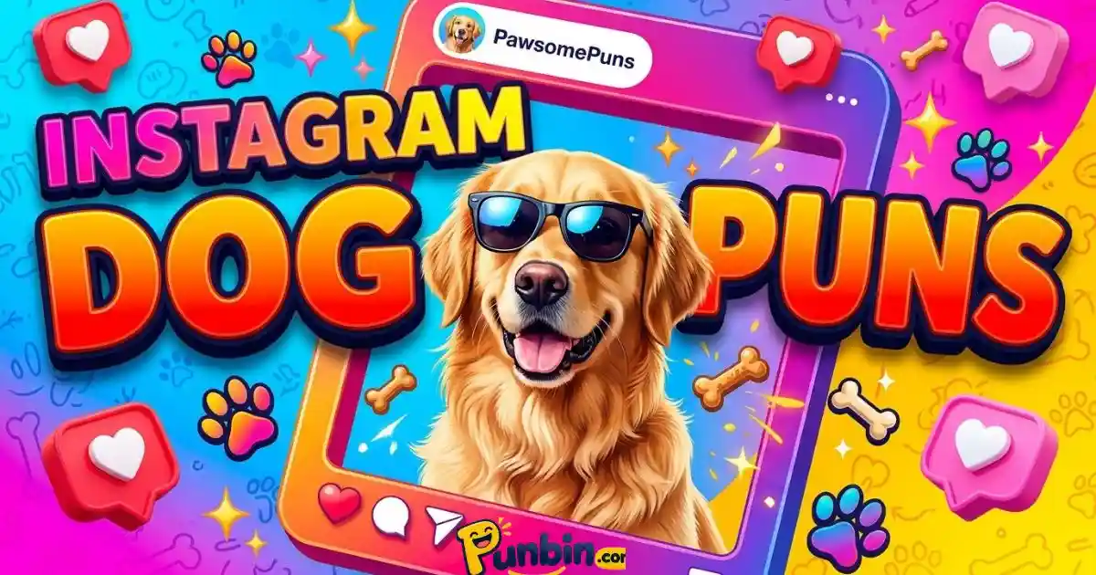 Instagram Dog Puns