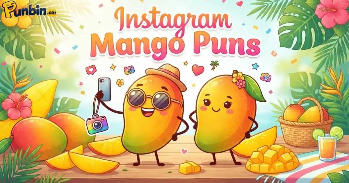 Instagram Mango Puns