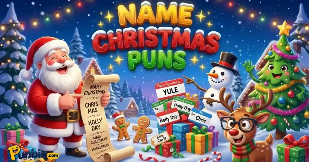 Name Christmas Puns