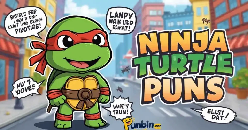 Ninja Turtle Puns