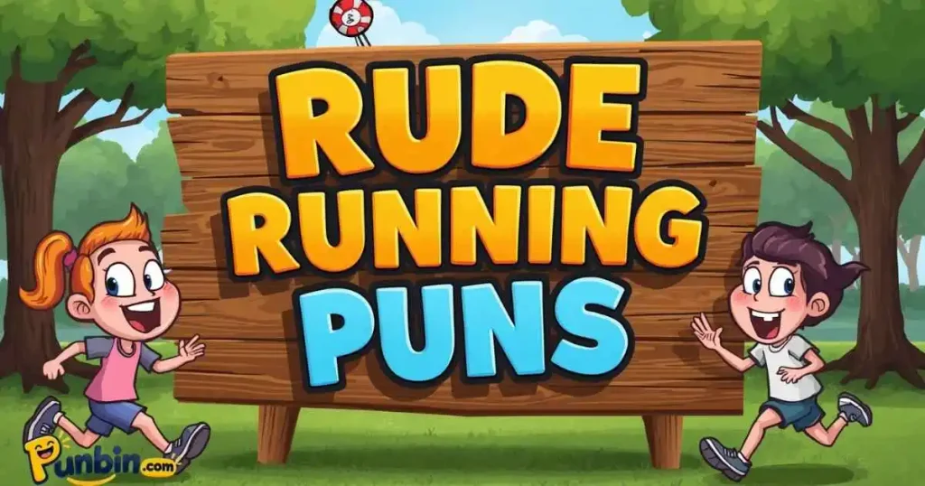 Rude Running Puns