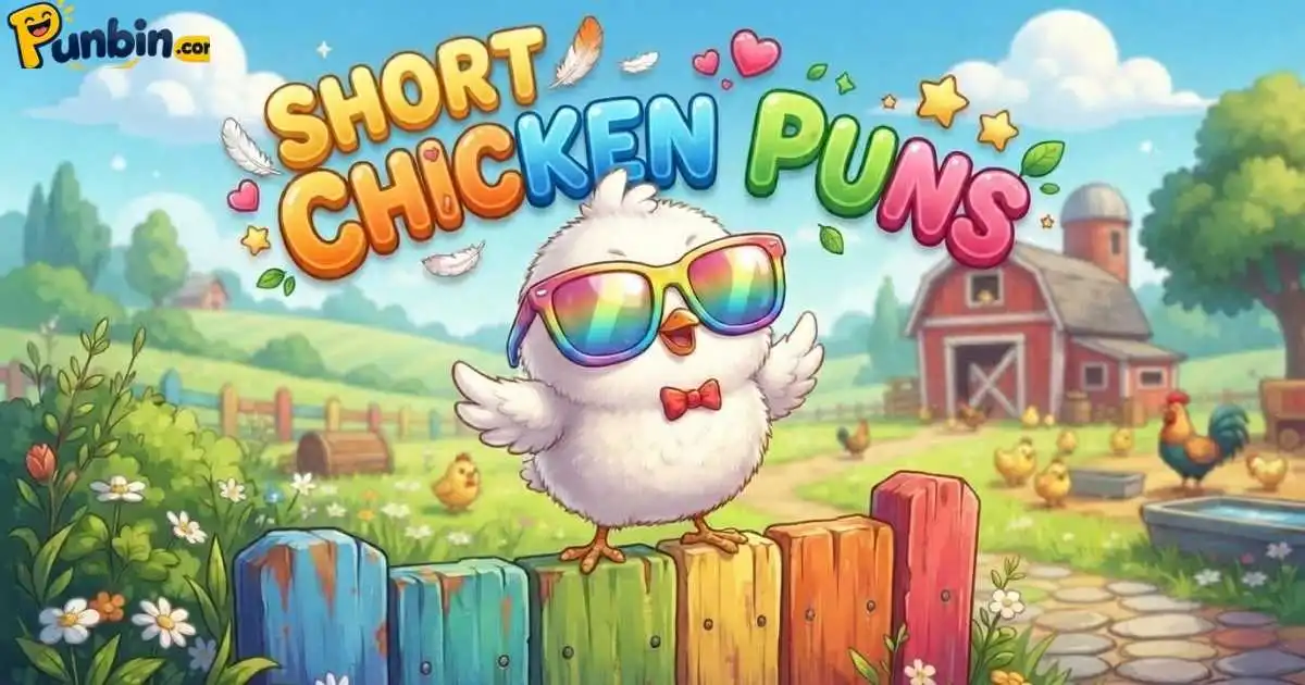 Short Chicken Puns