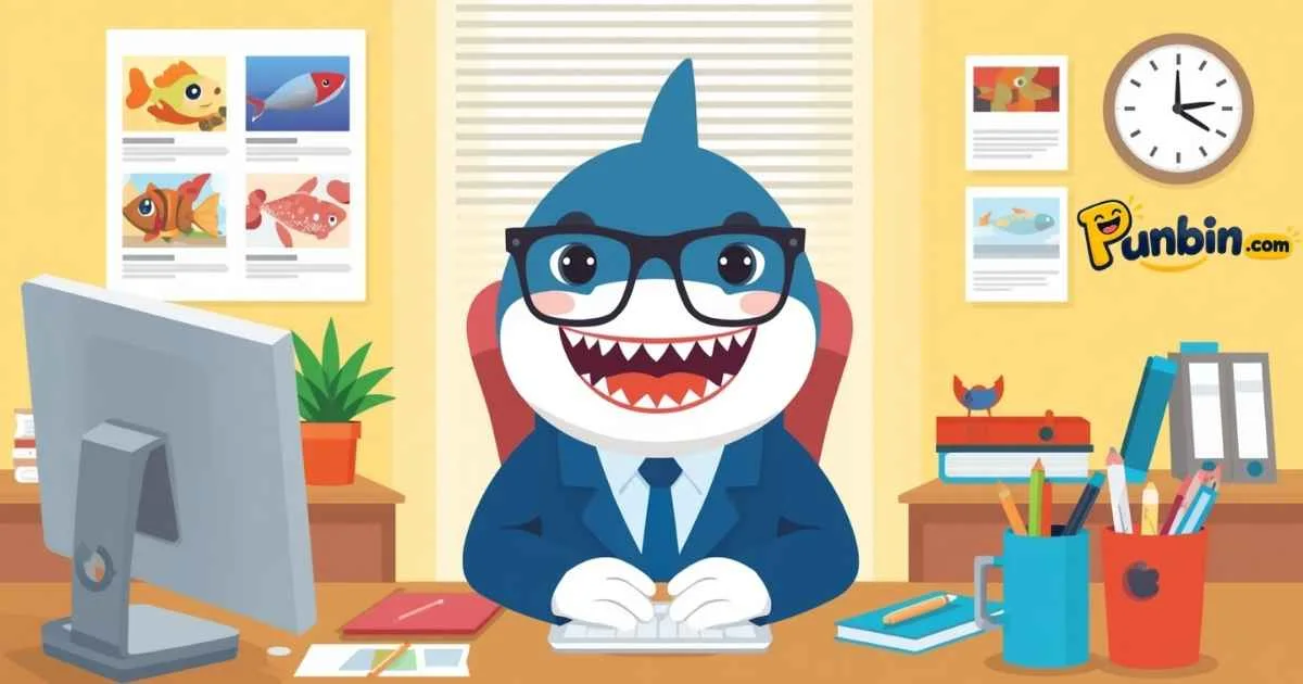 Work And Office Sharks Puns