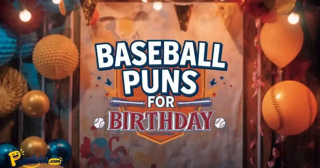 Baseball Puns For Birthday