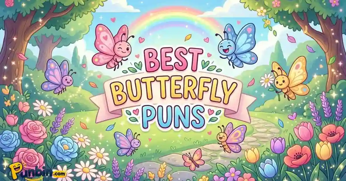 Best Butterfly Puns