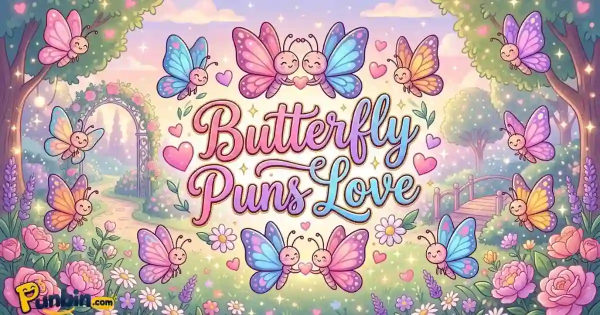 Butterfly Puns Love