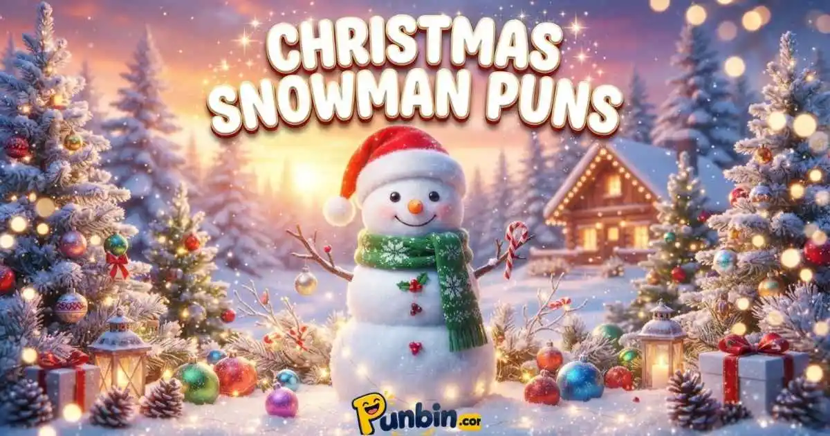 Christmas Snowman Puns