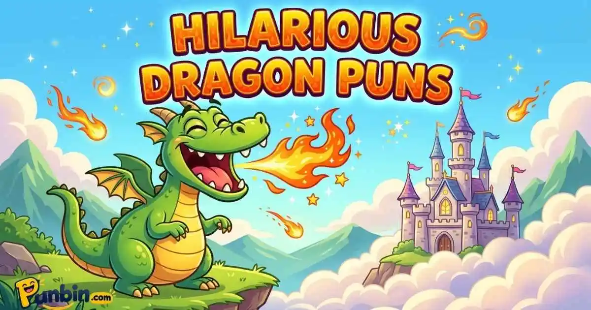 Hilarious Dragon Puns