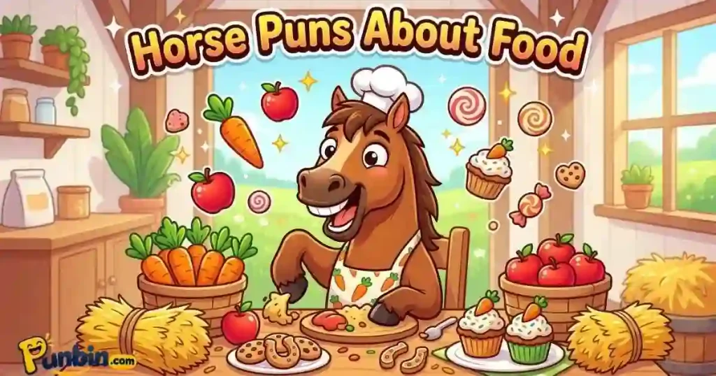 Horse Puns About Food