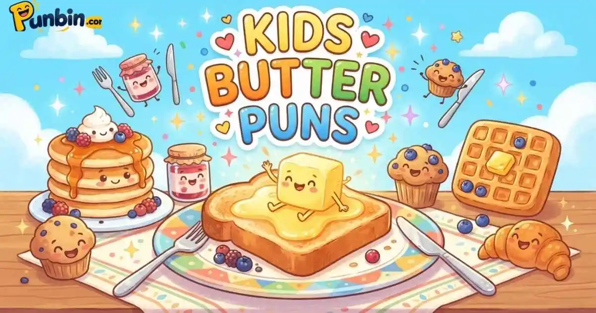 Kids Butter Puns