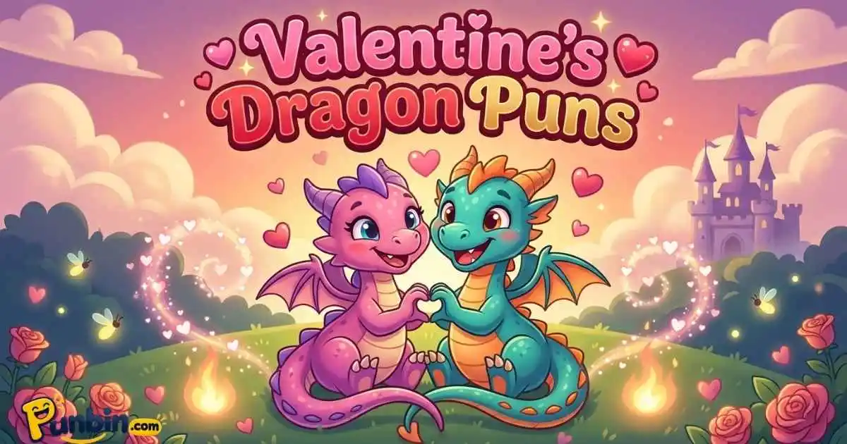 Valentines Dragon Puns