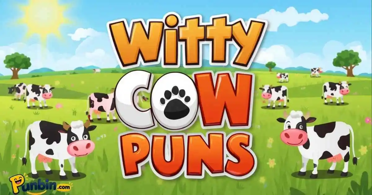 Witty Cow Puns